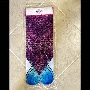 Mermaid Tail Knee High Socks by Justice NWT